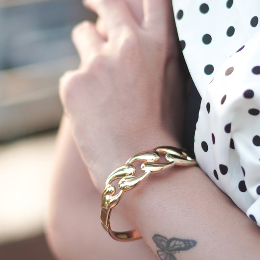 Golden Chubby Bracelet