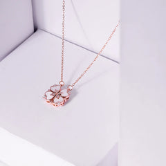 Magnetic Four Hearts Necklace