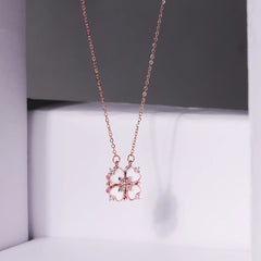 Magnetic Four Hearts Necklace